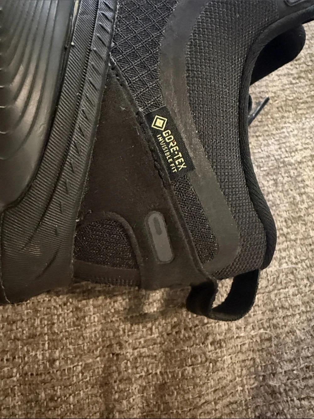 Nike All-Black Performance Running Shoes